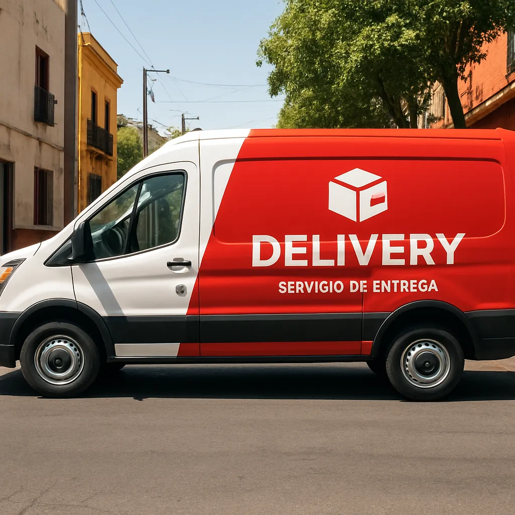 Flota de Uber y delivery